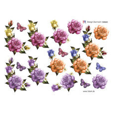 Blomster - Blomsterranke - Roser