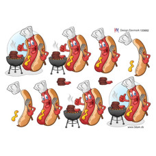 Diverse - Hotdog med grill