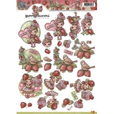 Yvonne Creation - Jordbær Pige - Fugle