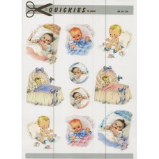 Quickies til scrap - Baby - Dreng - Pige