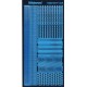 Hobbydots Serie 002 - Turquoise - Mirror