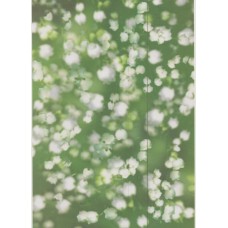 Basis Papir - Blomster - Grøn